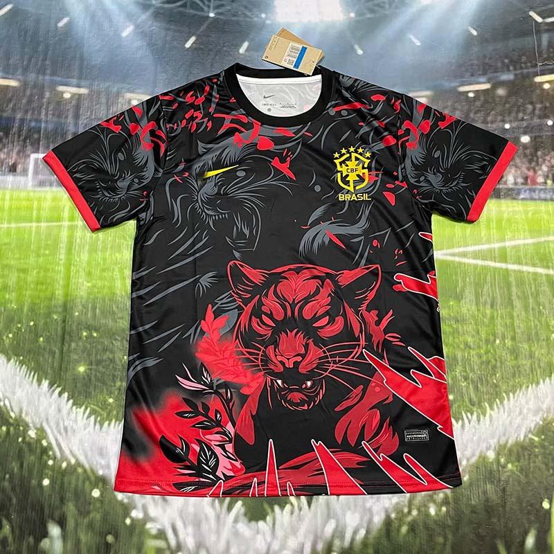 Cupro nickel Nieuwe Brazili&euml; team Brazili&euml; Wereldbeker sportkleding nationaal team shirt op maat kort-mouw t-shirt grensoverschrijdende levering maatwerk S