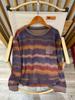 2026 Spring Artistic Printed Round Neck Loose Casual Women's Sweatshirt