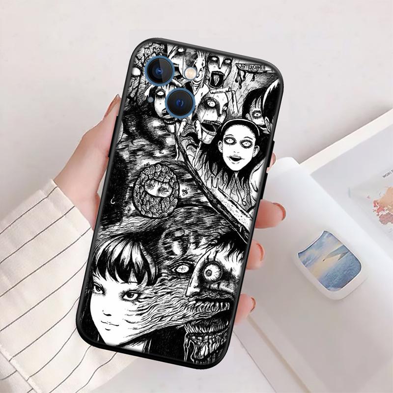 RP43 Junji Ito Tomie Phone Case for Motorola Edge 60 60s 70 G86 G56 G54 E14 G04S G45 G54 G64 S30 S50 X30 X40 X50 Pro Power