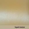 Gold & Silver Brushed Metal Stainless Steel Adhesive Film for Refrigerator, Elevator, and Interior Decor