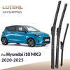 For Hyundai I10 MK3 -2025    2024 Wiper Front&Rear Wiper Blades Windshield Windscreen Window Brushes 24"+16"+10"