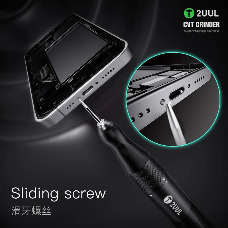 2UUL DA84 CVT Grinder Pen Stepless Speed Control Phone IC Grinding Machine Frame Correction Tools for Electronics Phone Repair