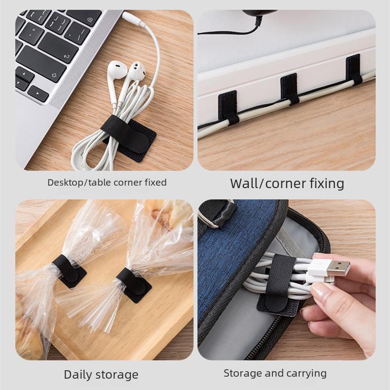 Velcro Cable Organizer: Data Cable Storage and Desktop Management Strap