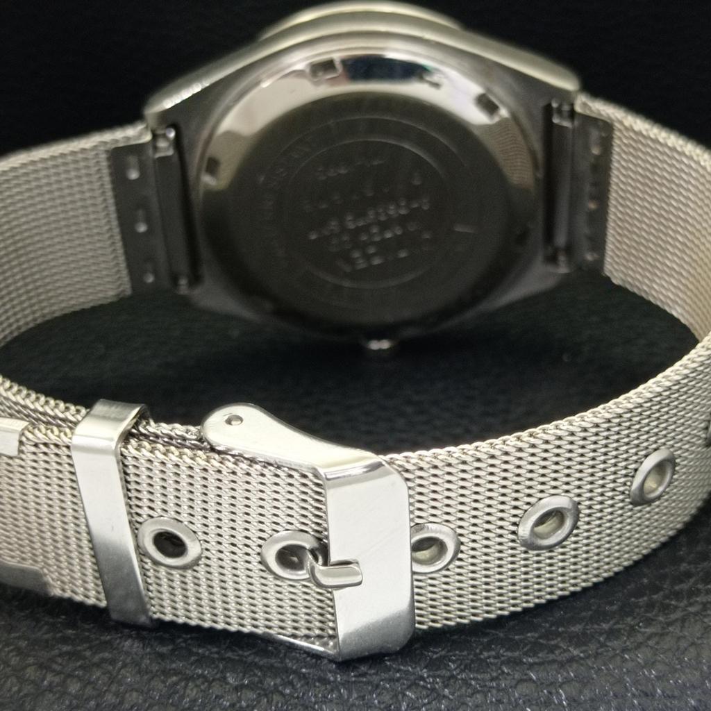 CITIZEN AUTOMATIC 8200 JAPAN MENS VINTAGE GOLDEN COLOR DIAL WATCH a702745-1 R210-a702745