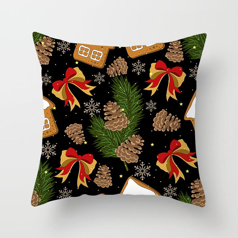 New Christmas Pillowcase Festive Home Decoration Gift Sofa Pillowcase