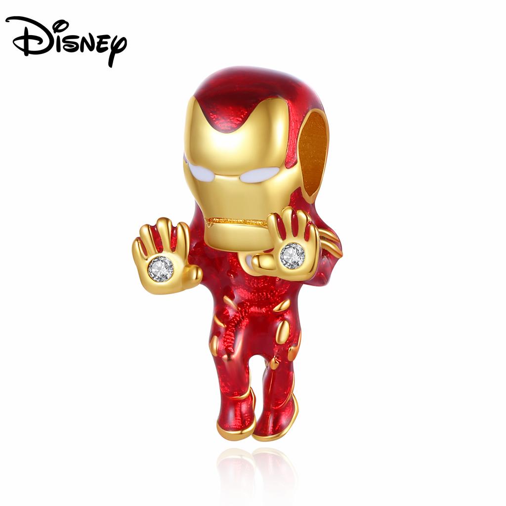 Disney 925 Silver Red Spider Ratatouille Charms Bead Earrings Bracelet Fit Original Bracelets DIY Birthday Jewelry Gift