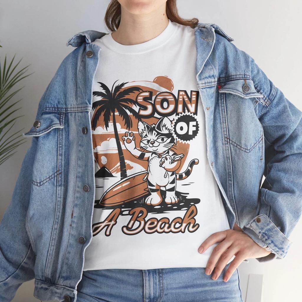 Icebreaker T-Shirt - The Funniest Conversation Starter Tee Son Of A Beach Shirt