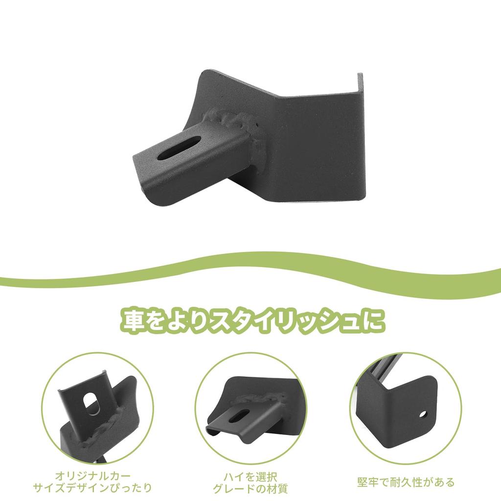 ANTC Car Spotlight Holder for Jimny Sierra Left Side Light Front Custom Fit JB74/JB64 (2019+), A-Pillar Bracket, Accessory, (1pc)