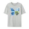 Frutiger Aero Ästhetik Schmetterling Computer Fische Landschaft Niedlich Übergroßes T-Shirt Camisetas Street Wear T-Shirts