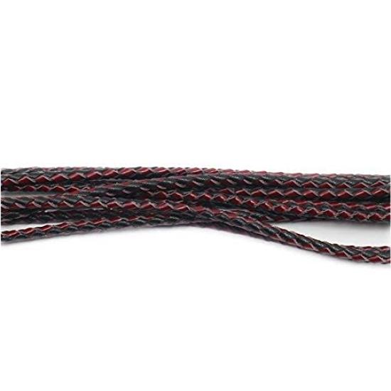 Liebe Seele Genuine Nine Tailed Luxury SM Wine Cosplay Whip, Leather, Whip, Goods, Red, Queen, Training, Punishment, Restraint,