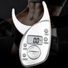 Skin Fat Caliper Portable Lightweight Comfortable Grip Accurate Measurement Digital Fat Caliper