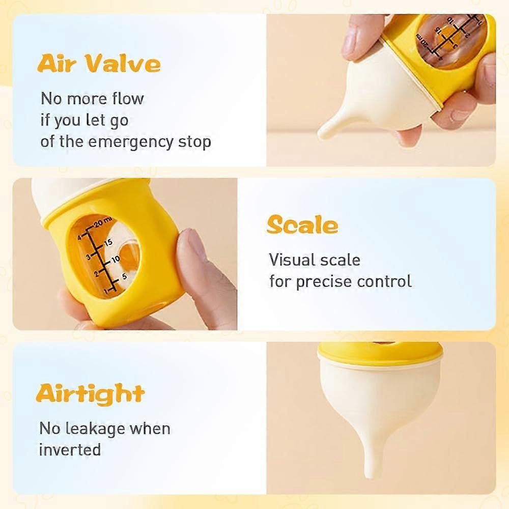 Biomimetic Anti-Choke Pet Milk Bottle Pet Feeder Bottle with Scale for Newborn Puppies Kittens