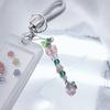 Flower Phone Accessory Peach Phone Lanyard Star Bag Pendant Beads Pendant Suitable for Parties and Casual Outfits