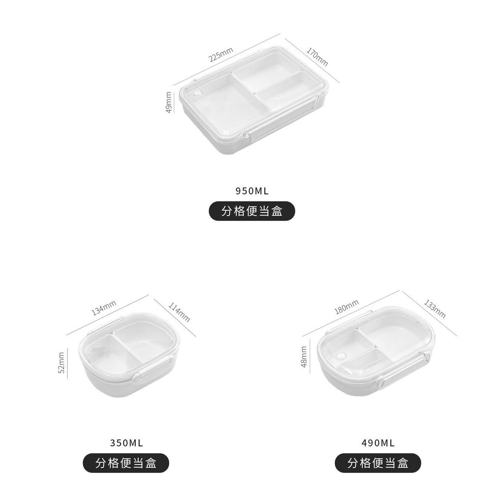 Microwave Safe Plastic Bento Box With Freshness Seal For Adults Home Office Use