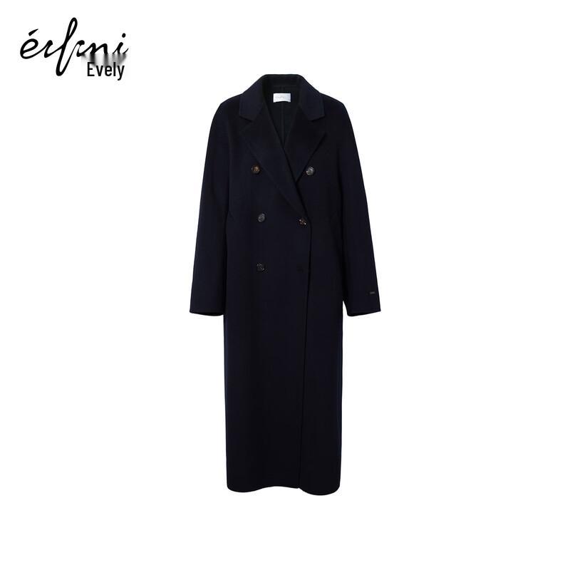 eifini Women's Wool & Cashmere Long Coat