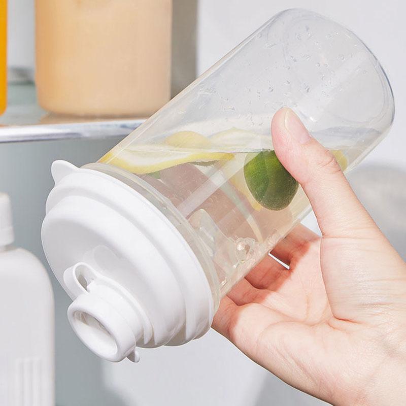 Summer Water Cup Teapot Ice Water Cup Cold Brew Shake Cup Portable Juice Coffee Beverage Cup Sealed Travel Water Cup