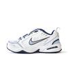 Air Monarch 4 Rutschfest Abriebfest Niedrig geschnitten Klobige Sneaker Unisex Weiß Blau 415445-102 (Team746-)
