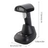 Wireless 2D 1D Barcode Scanner BT 2.4G USB Wired Connection High Speed Scanning with OLED Display for Paper and Screen
