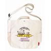 Snoopy Tote Shoulder A4 IP 8441 [Rootote] Women's Bag, Bag, Size, Embroidered, Medium, 2-Way, Peanuts-0J (01 Ivory)