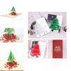Entzückende 3D-Pop-Up-Weihnachtskarte für Kindergeschenke und fröhliche Feiertage