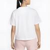 Nike Sportswear Boxy Logo Print Retro Crewneck Pullover T-Shirt White Women's DQ3269-100