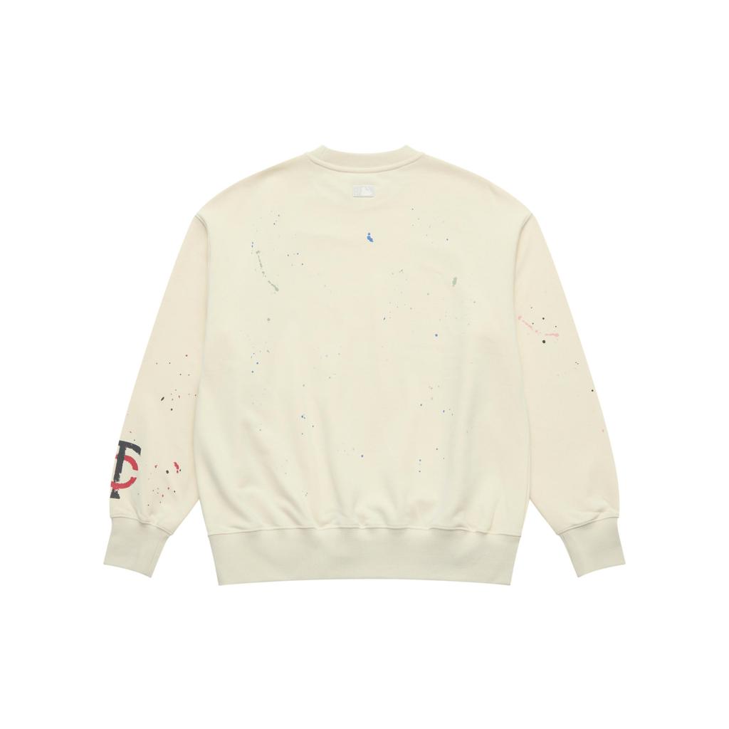 MLB 25FW Sweatshirt Unisex Standard Ivory 3AMTG0154-00CRS