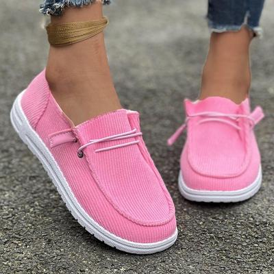 2024 Hot-selling Lace-up Slip-on Flat-soled Round-toe Sneakers New High-quality Casual Comfortable Simple Style Women's Shoes
