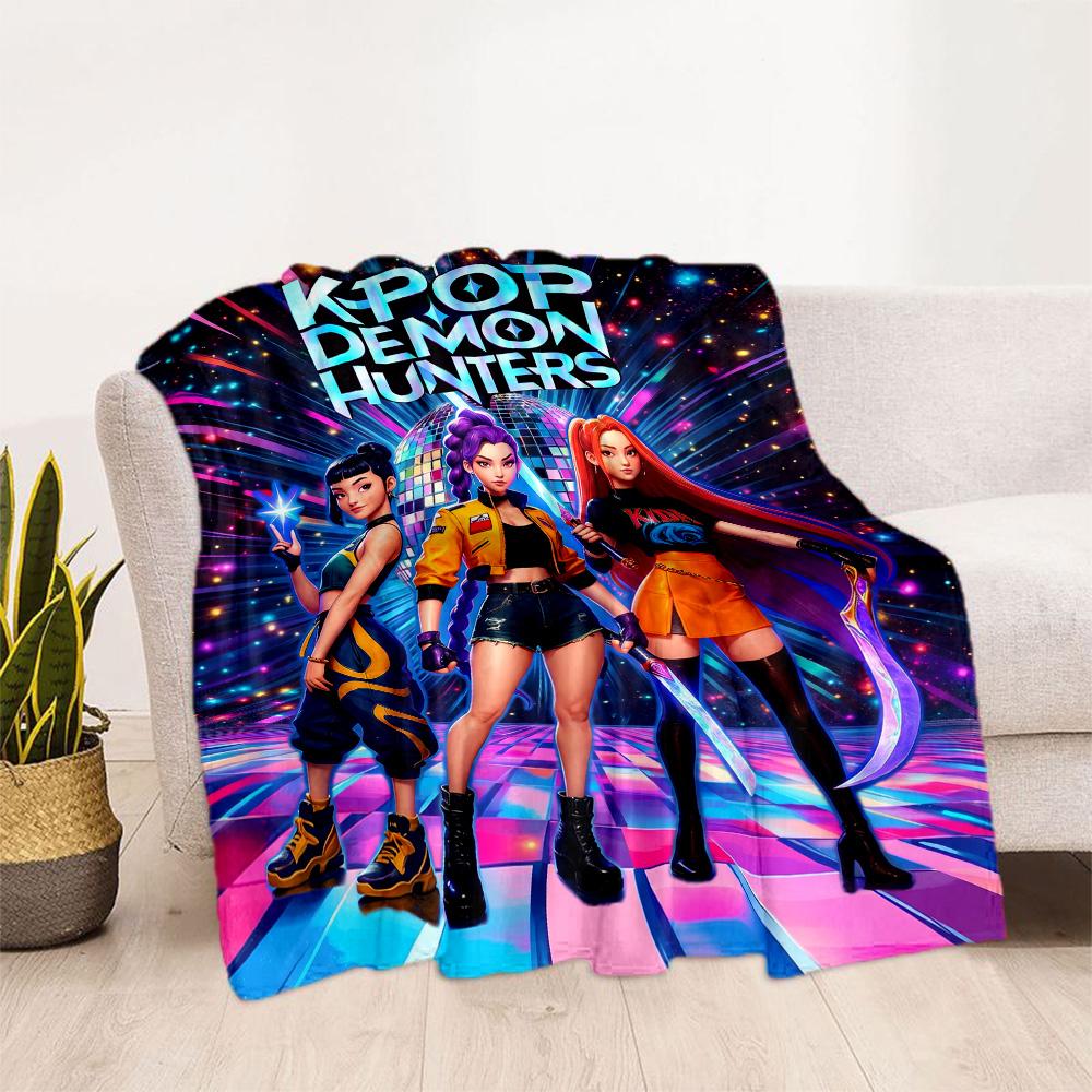 Huntrax: Urban Style Fusion Blanket Soft Warm Cozy Great for Office Chair Office Picnics Four Seasons Multipurpose Stylish Decor