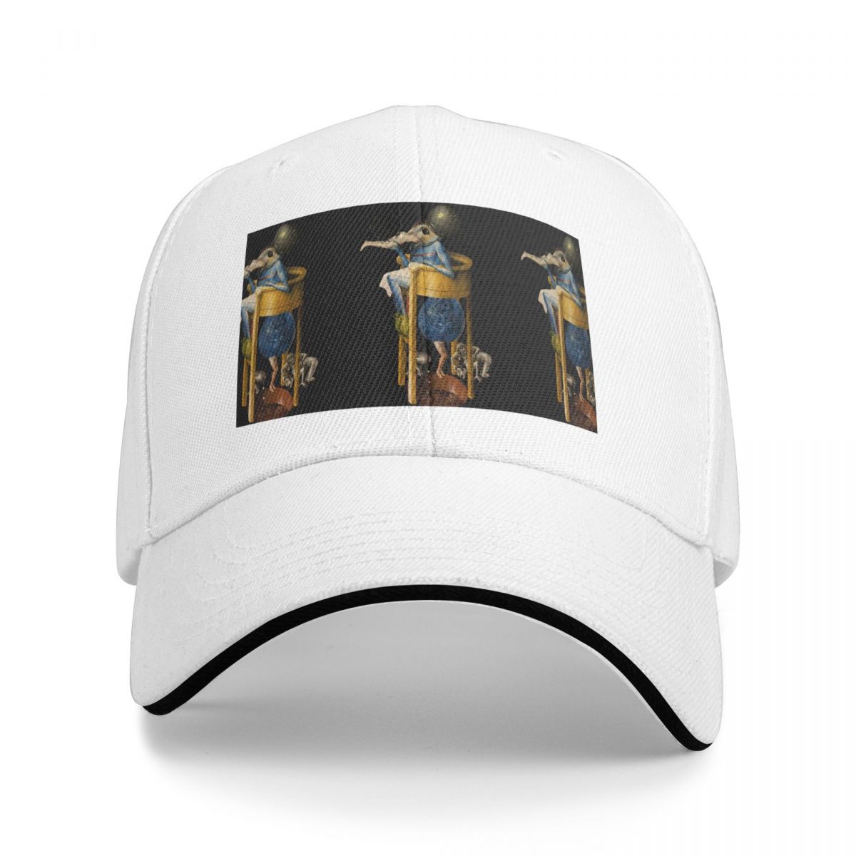 Унисекс Бейсболки Иероним Босх Танцующая Сова Летние Спортивные Бейсболки Кепка в Стиле Хип-Хоп Кепка Многоцветные Кепки One Size