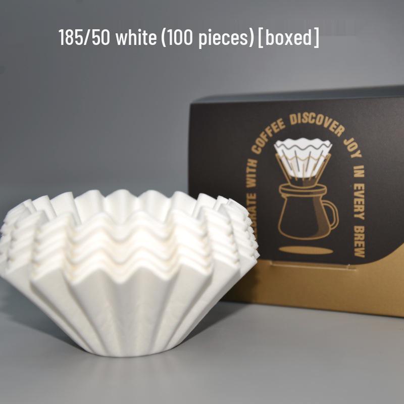 Bowl-Shaped Drip Coffee Filter for Hand-Pour American Coffee Maker