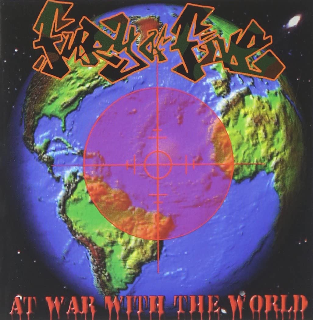 

CD FURY OF FIVE - At War With the World VA69 Non Japan Rock Used