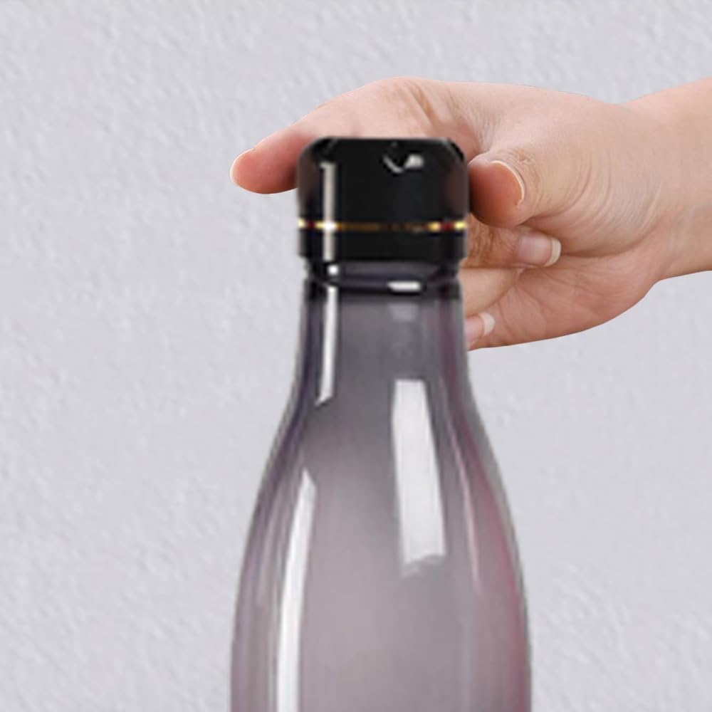 Nerozbitné lahve na vodu bezpečné do mrazáku pro cestování, do posilovny, do kanceláře, pro použití v lednici | Nepropustná sada 6 hydratačních lahví bez BPA | Lehký design