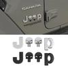 3D Metal Skull Emblem Badge For Jeep Auto Car Stickers Accessories For Jeep Cherokee Wrangler Liberty Compass Car Styling
