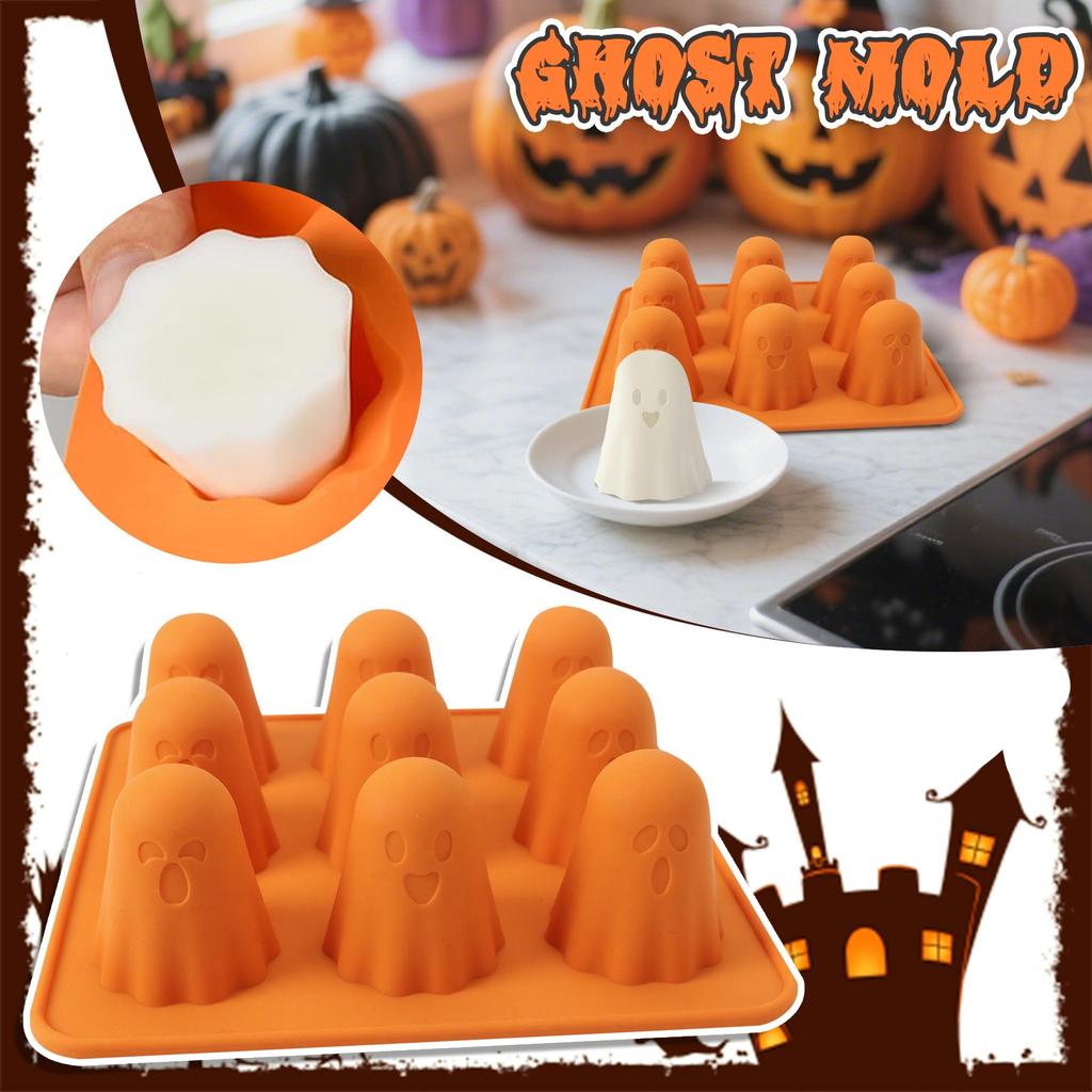 9-grid Silicone Molds, Halloween Silicone Molds, Funnel-shaped Trays And Funnels, Party Ice Molds, Cocktail Molds
