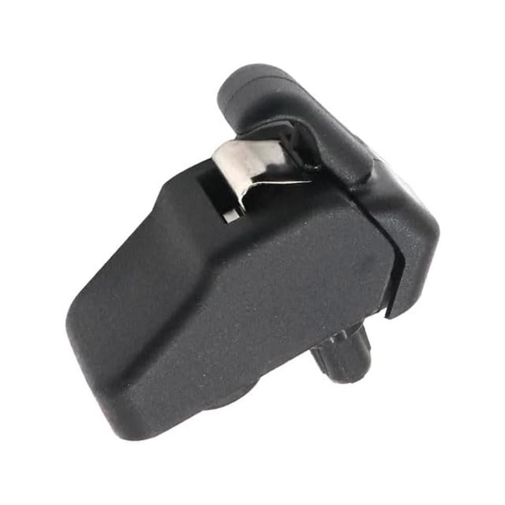 Black Sun Visor Clip Hook Retainer For Maserati Quattroporte Ghibli 2014-2017