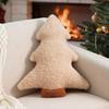 Kerstboom Kussen Feestelijk Decoratief Sierkussen voor Bank Slaapkamer Pluizig Vakantie Huisdecoratie Feestcadeau