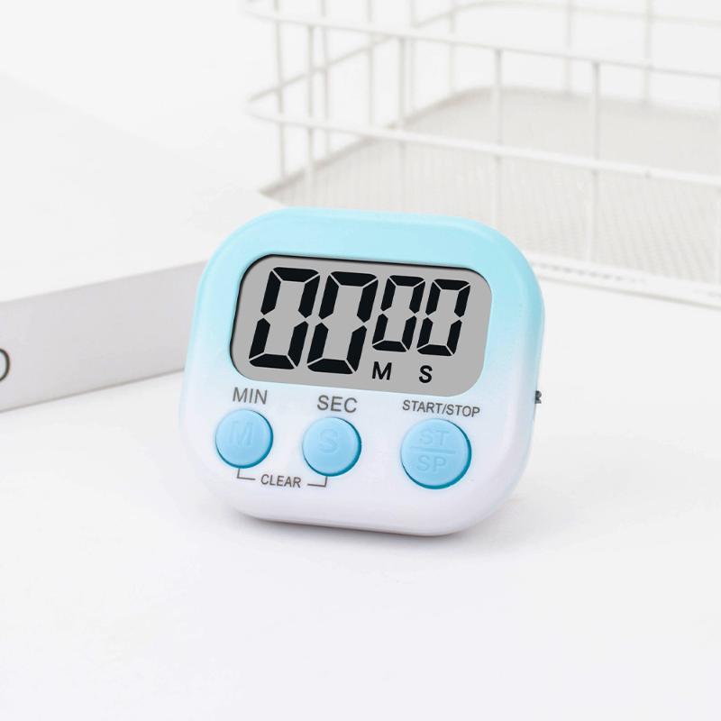 Electronic Kitchen Cooking Baking Timer Kids Time Manager Alarm Clock Magnetic Lcd Digital Count Down Up Study Stopwatch