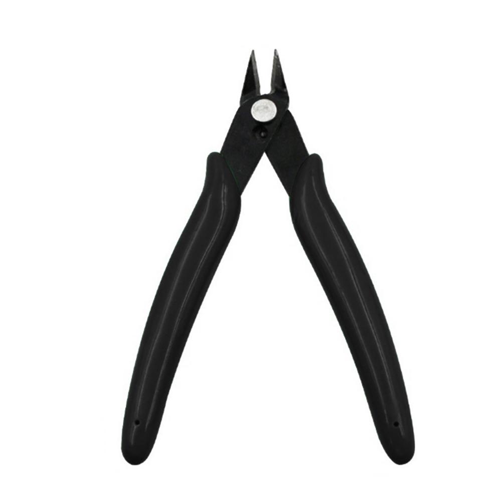 Diagonal Cable Cutter Plier Nipper Strippers 130*80 Mm Sturdy Tool Steel Electronic Feet For Cutting Wires New