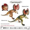 Children's Dinosaur Toy Set: King Kong, Tyrannosaurus Rex, Aurochs, Pachycephalosaurus, Spinosaurus, Therizinosaurus Model.