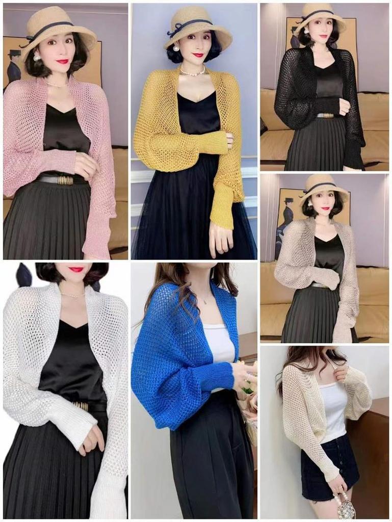 Women's Mesh Ice Silk Cardigan: Sun Protection Neck Guard & Shawl