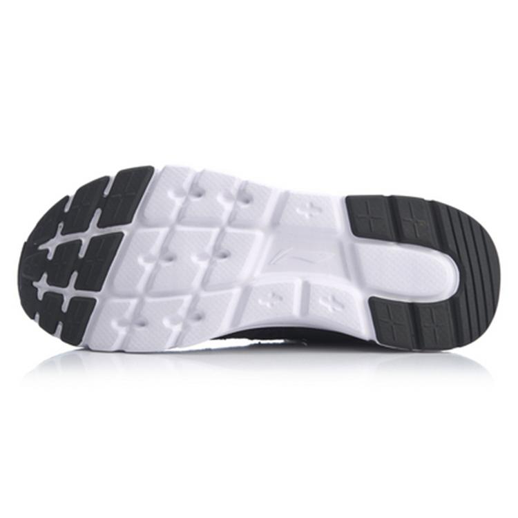 Li Ning Mafia Trendy Slip Resistant, Breathable, Lightweight Low top Casual Shoes Men's Black Red AGLQ025-4