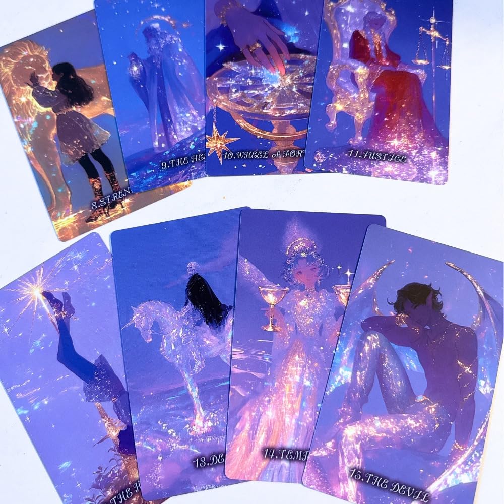 Twilight Dream Tarot Cards | Airi Hanazuki | 22 Cards with Japanese Keyword List [Authentic]