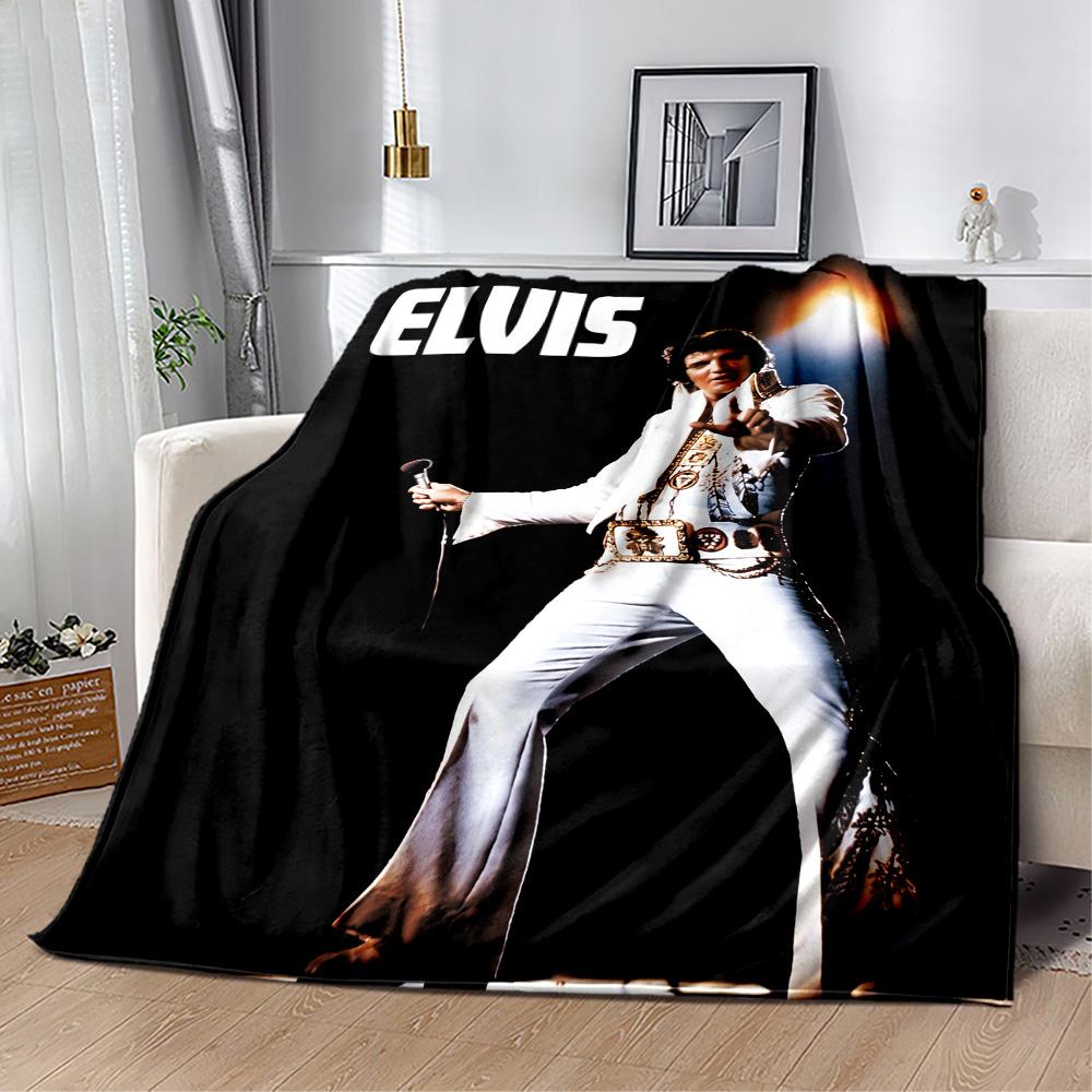 Elvis Presley Performance Blanket Warmthful Decor Great for Couch Office Chair Bedding for All Seasons Modern Birthday Christmas Gift Blanket