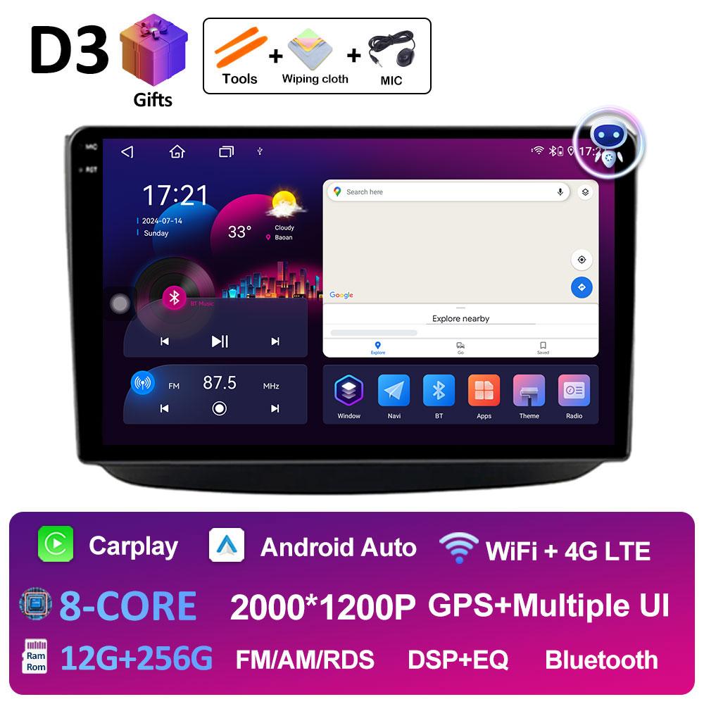 Android 14 WIFI For Mercedes-Benz Vito 2 W639 2004 2005 2006 2007 - 2012 Car Multimedia Radio Video Player Autoradio Head Unit