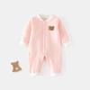 Baby Autumn Clothes 2023 Cotton Bear Newborn Romper Toddler Jumpsuits for Girls Boys Clothing Muslin Cartoon Bear Baby Outfit