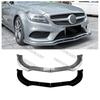 Für Benz CLS W218 X218 2014-2017 3 Stück/Set Auto Frontspoiler Stabiler Auto Frontstoßstangenlippe Kratzfest Dekoration KitGutes Produkt