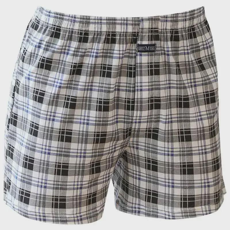Men's Loose Cotton Boxer Briefs for Middle-Aged & Elderly - Large Size Summer Shorts