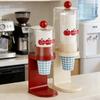 Cute Pull Type Cup Holder for Water Cooler Fit Disposable Paper and Plastic Cups, Bathroom Mouthwash Cup Dispenser