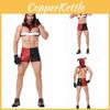 Verführerisches Bühnenoutfit für Nachtclubs Herren Halloween Clown Dessous