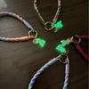 Original Luminous Bear Silicone Wrist Lanyard - Anti-Lost Phone Chain with Soft Ring